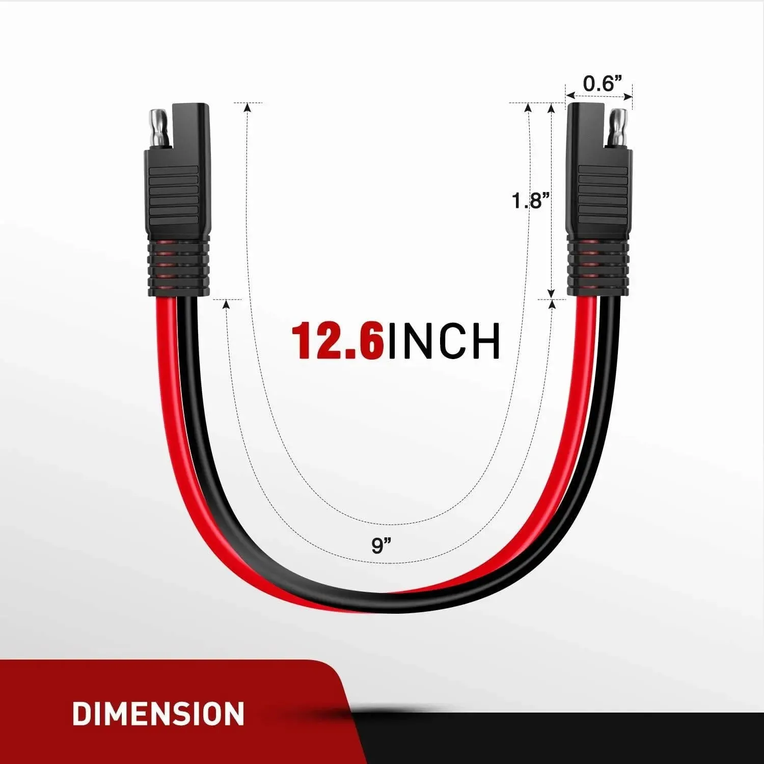 10 Gauge 2Pin Quick Disconnect Harness