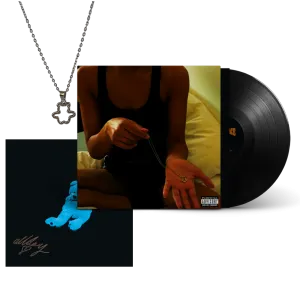 Allday / The Necklace LP Vinyl, Signed Art Card & Limited Edition Teddy Necklace