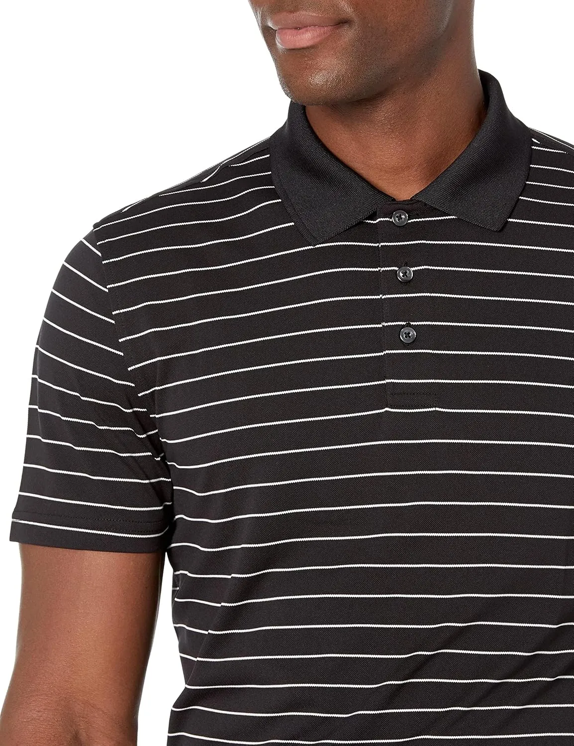 Amazon Essentials Men's Golf Polo Shirt, Short Sleeve, Dri Fit, Slim-Fit, Quick-Dry