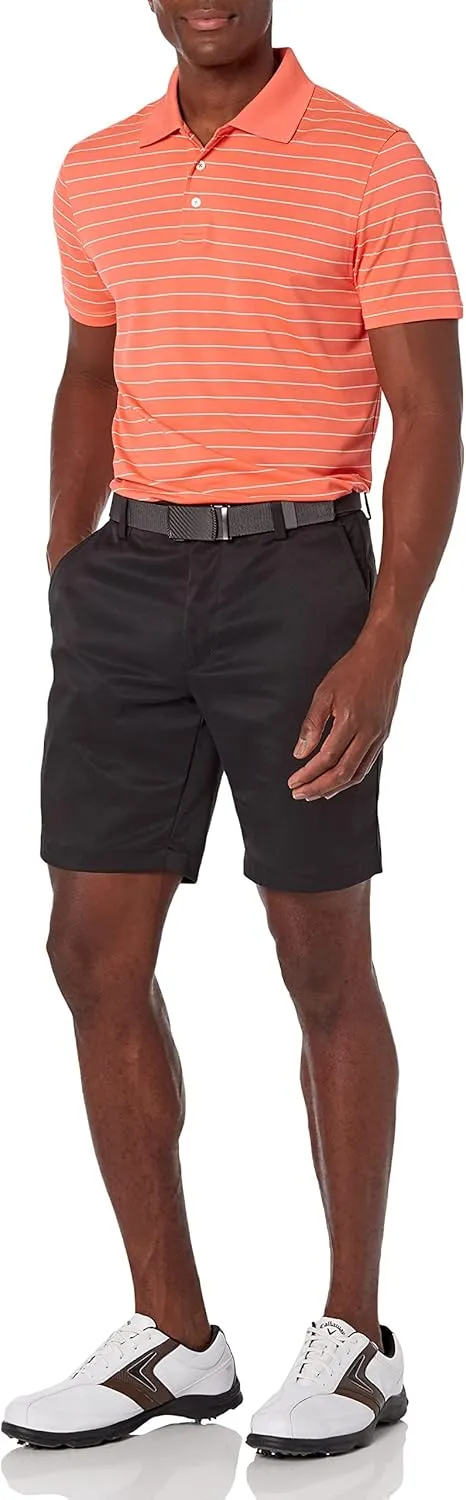 Amazon Essentials Men's Golf Polo Shirt, Short Sleeve, Dri Fit, Slim-Fit, Quick-Dry