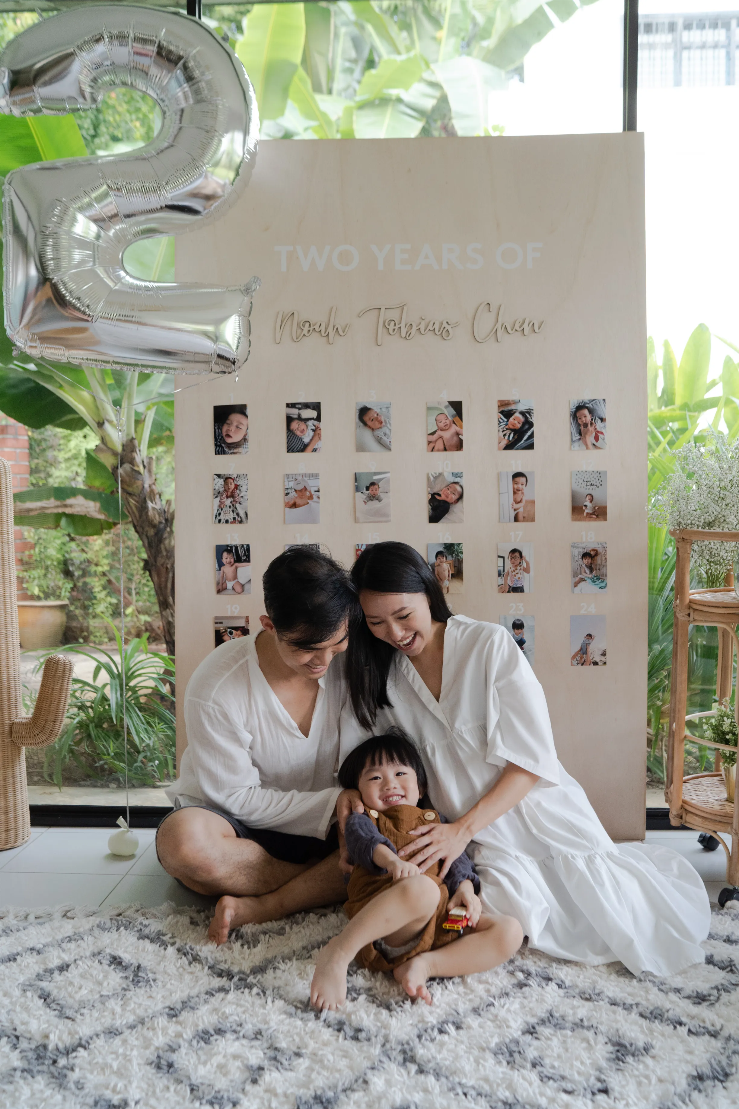 Birthday Photo Board by Melissa C. Koh x Urban Li'l
