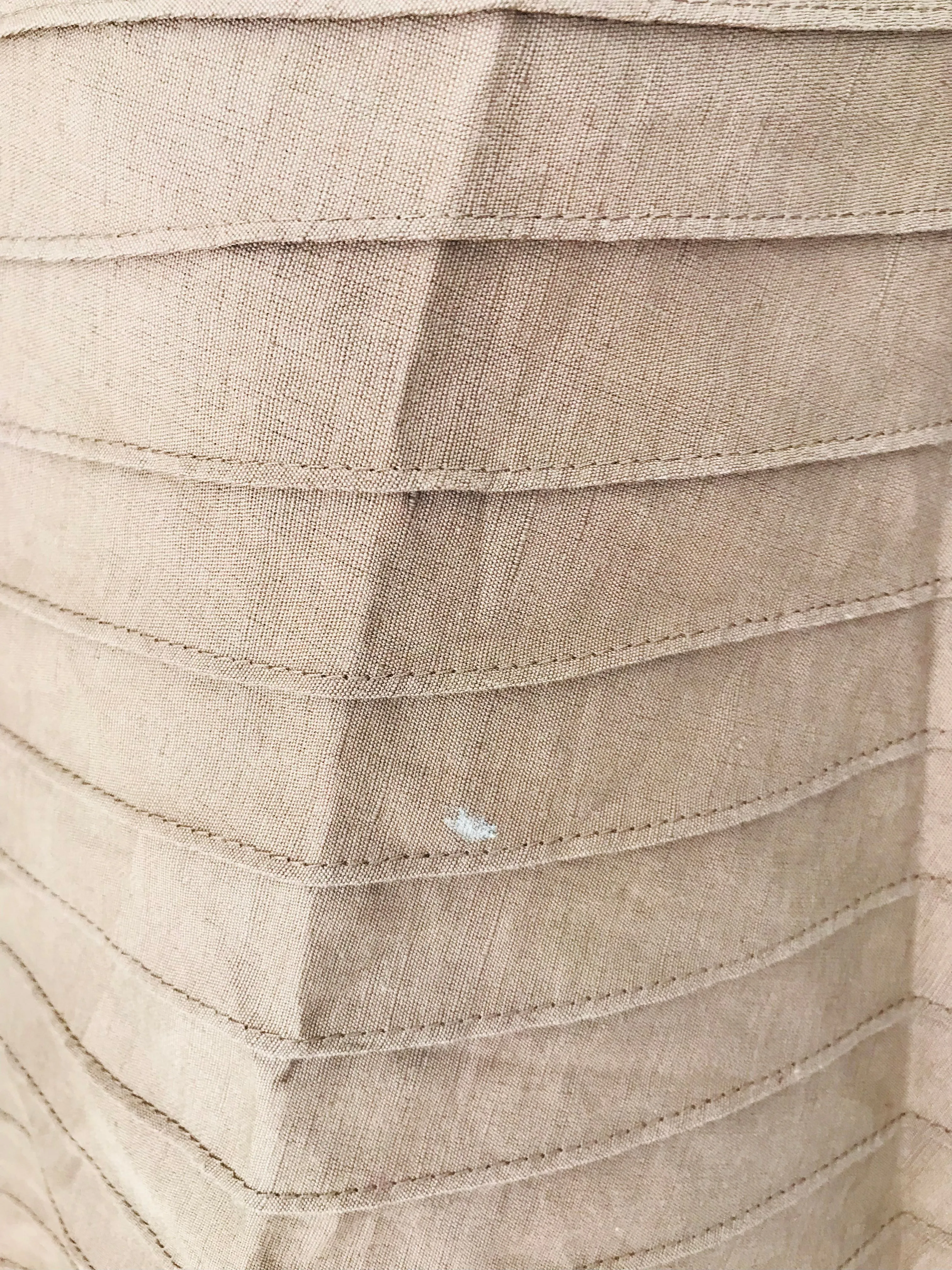 Coast Women's Pin-Tuck Midi A-Line Skirt | UK16 | Brown