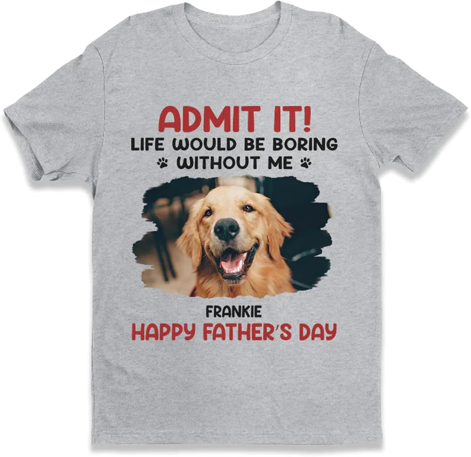 Custom Photo Dog - Pets Personalized Custom Unisex Shirt for Pet Owners, Pet Lovers