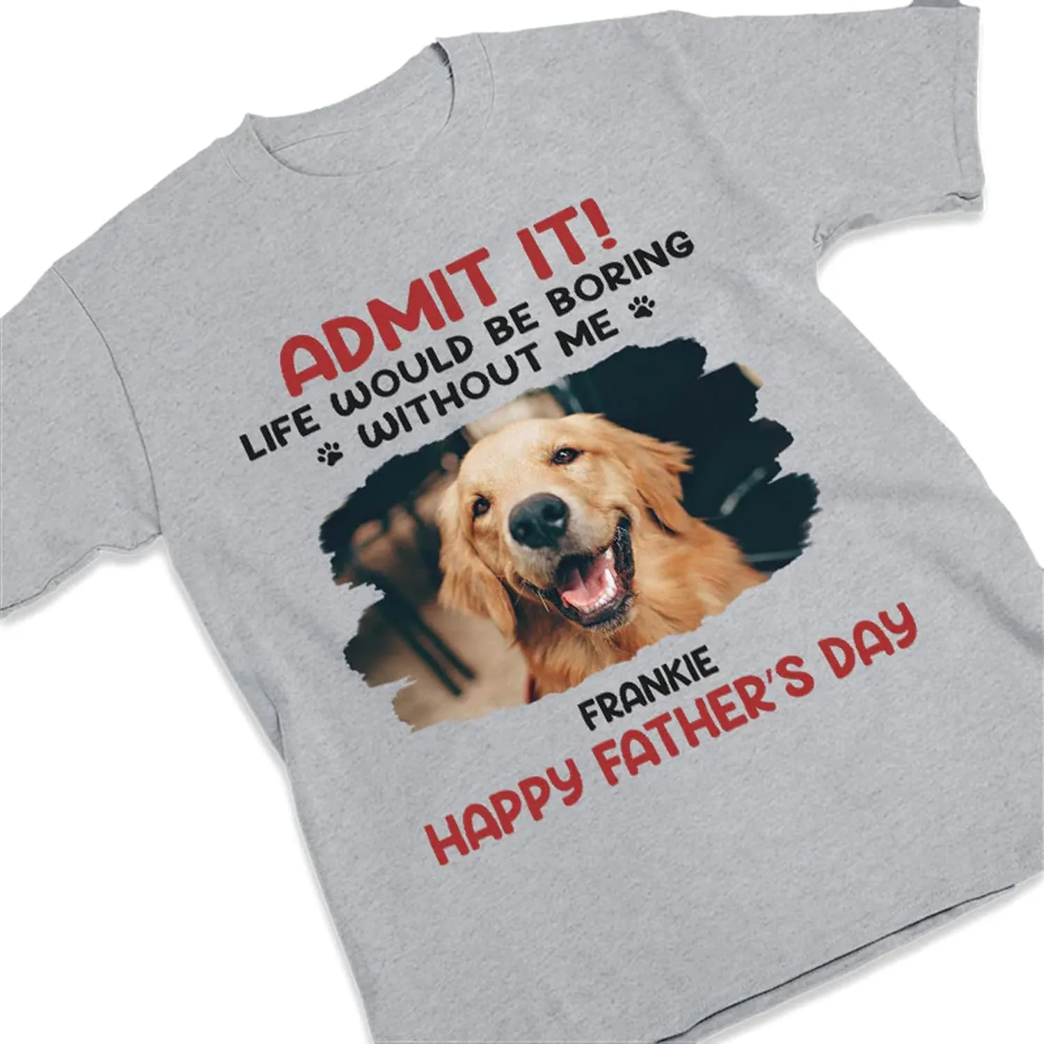 Custom Photo Dog - Pets Personalized Custom Unisex Shirt for Pet Owners, Pet Lovers