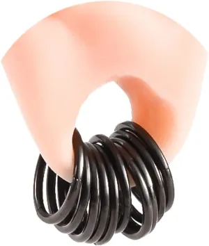 DOEARKO 10 PCS 16G Septum Nose Piercing Rings Hypoallergenic 316L Stainless Steel 0g 00g Plugs for Ears Body Piercing Jewelry