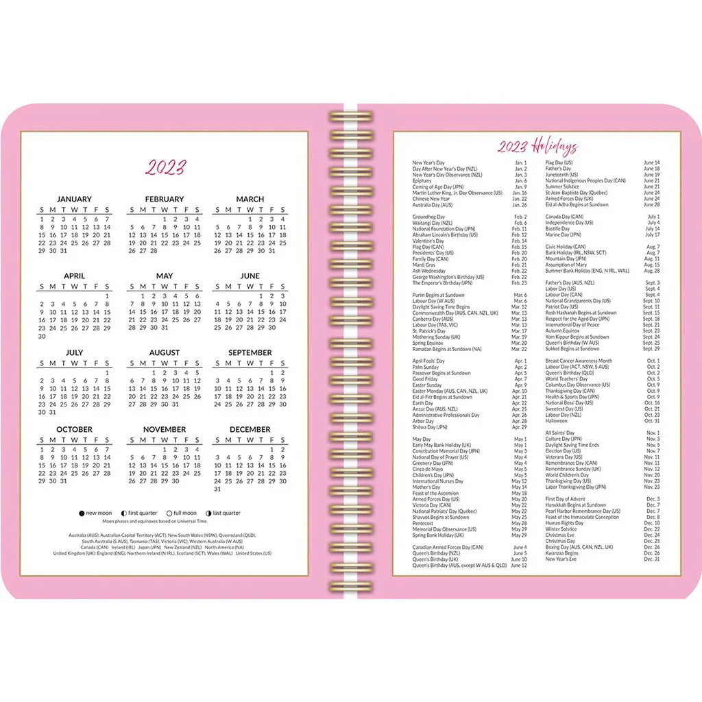 Exotic Orchids 2023 Engagement Planner