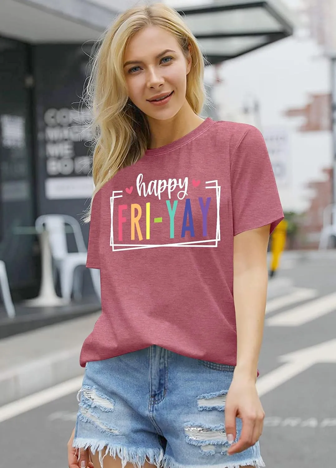 Friday Shirt for Women Happy Friday Teacher T Shirt Friday Weekend Tshirt Teacher Gifts Tops