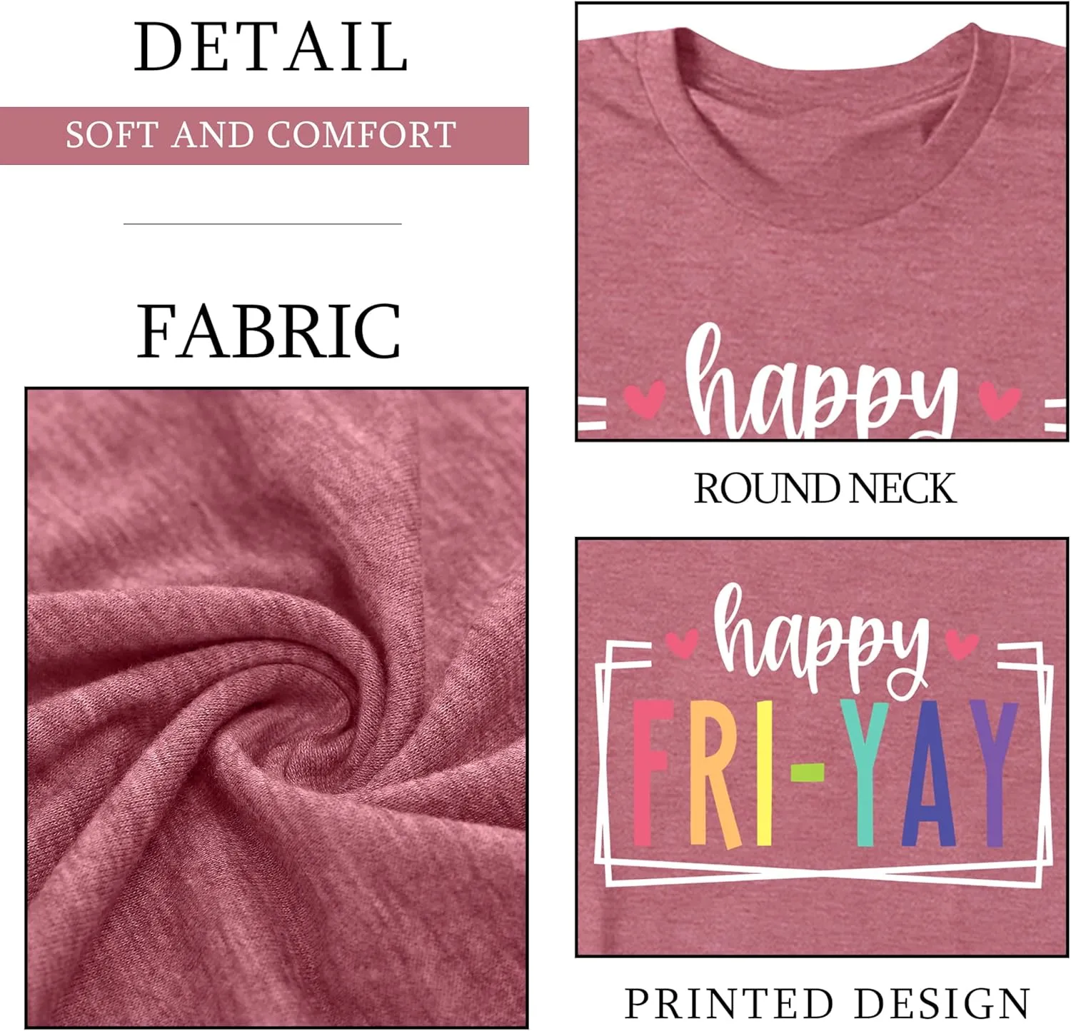 Friday Shirt for Women Happy Friday Teacher T Shirt Friday Weekend Tshirt Teacher Gifts Tops