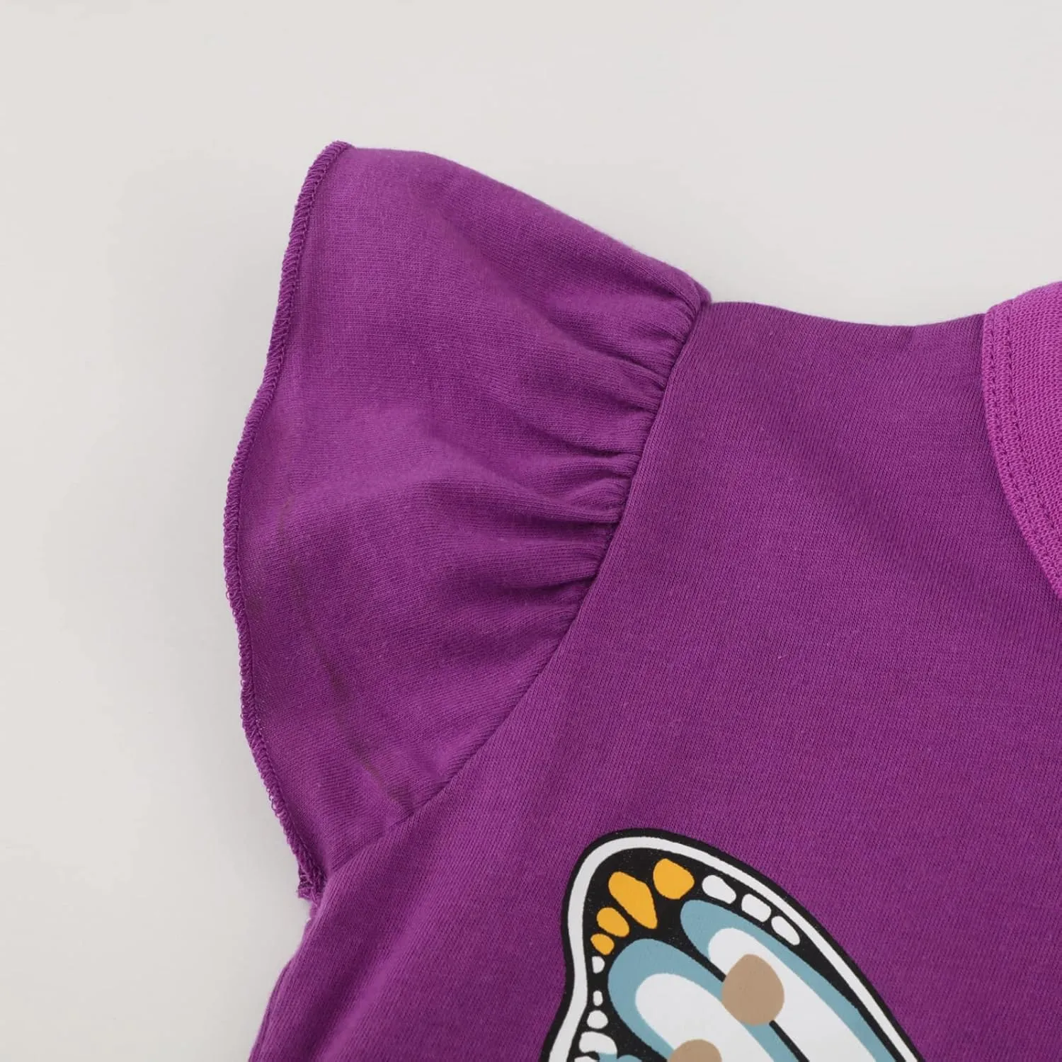 HILEELNAG Girls' Tees Short Sleeve Cotton Casual Graphic T-Shirts Easter Summer Tops 3Packs