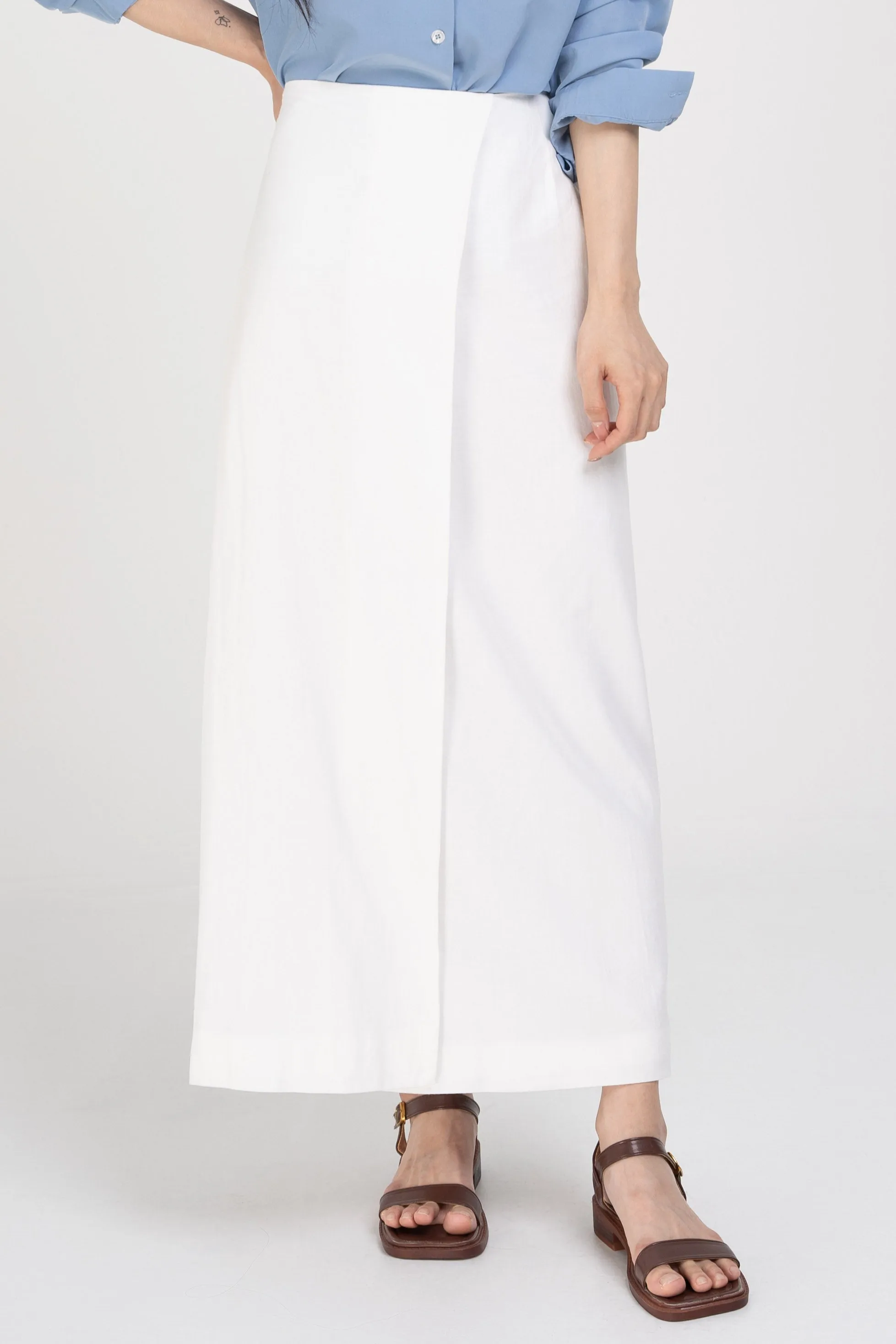 Long Wrap Skirt