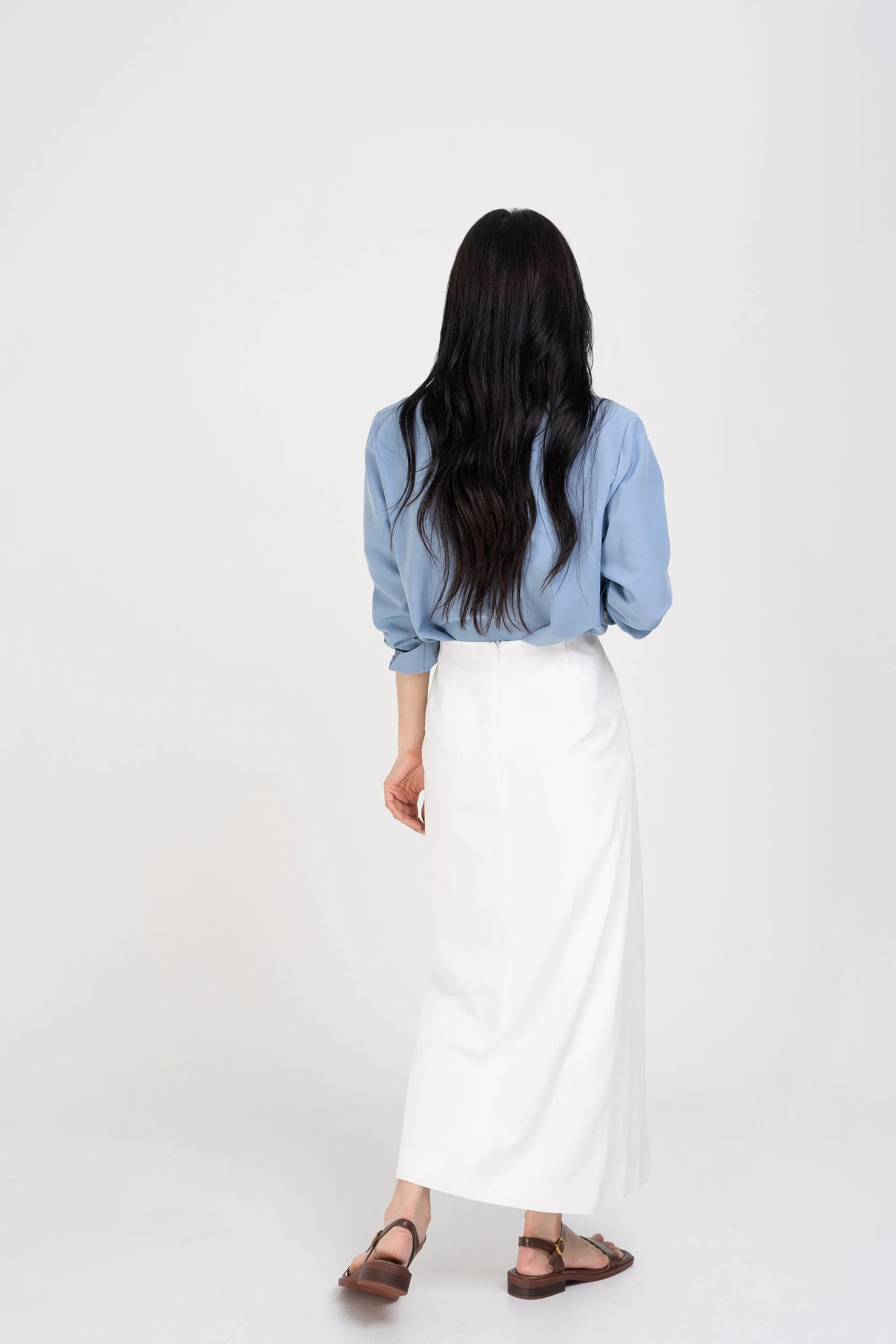 Long Wrap Skirt