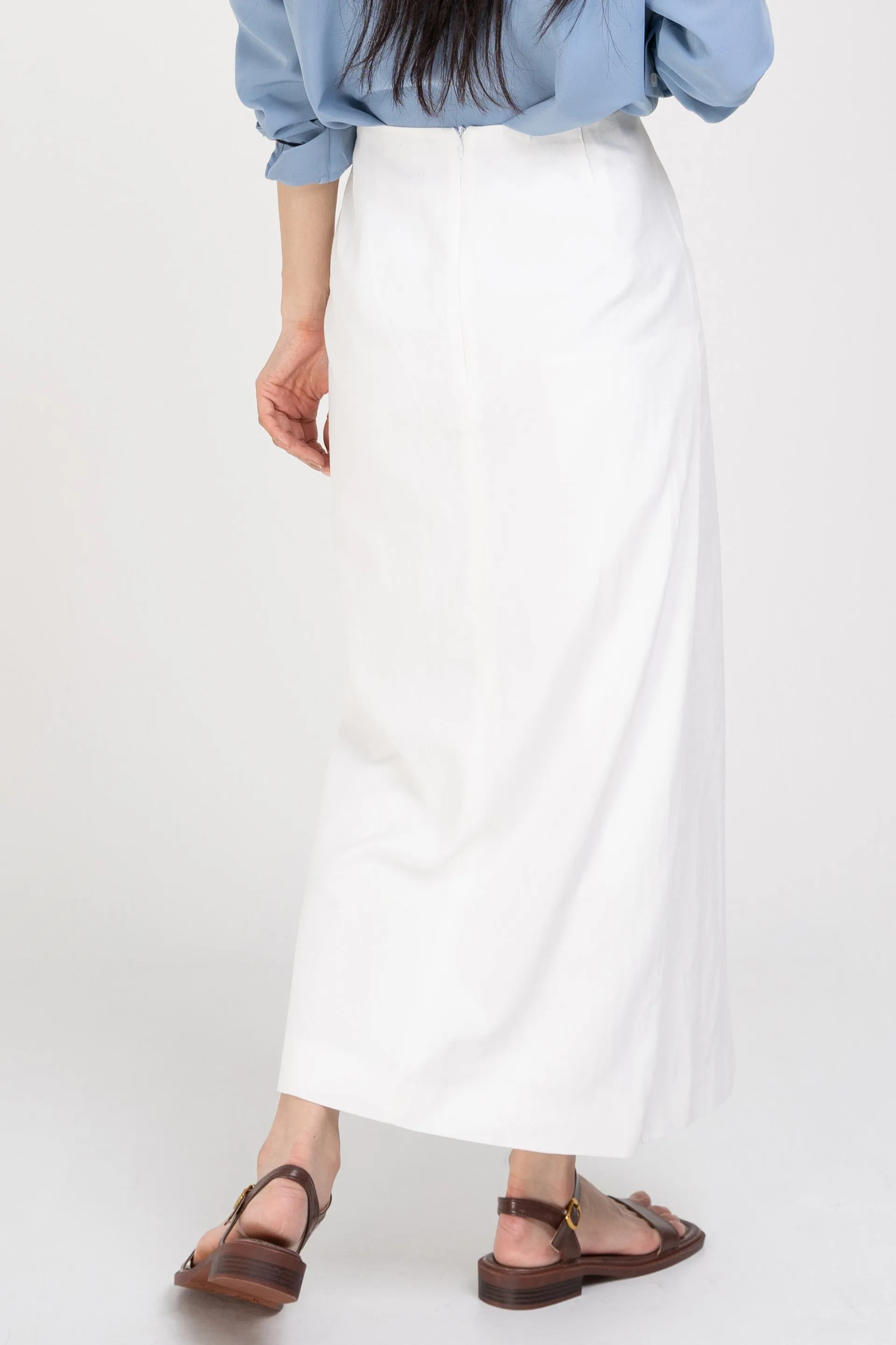 Long Wrap Skirt