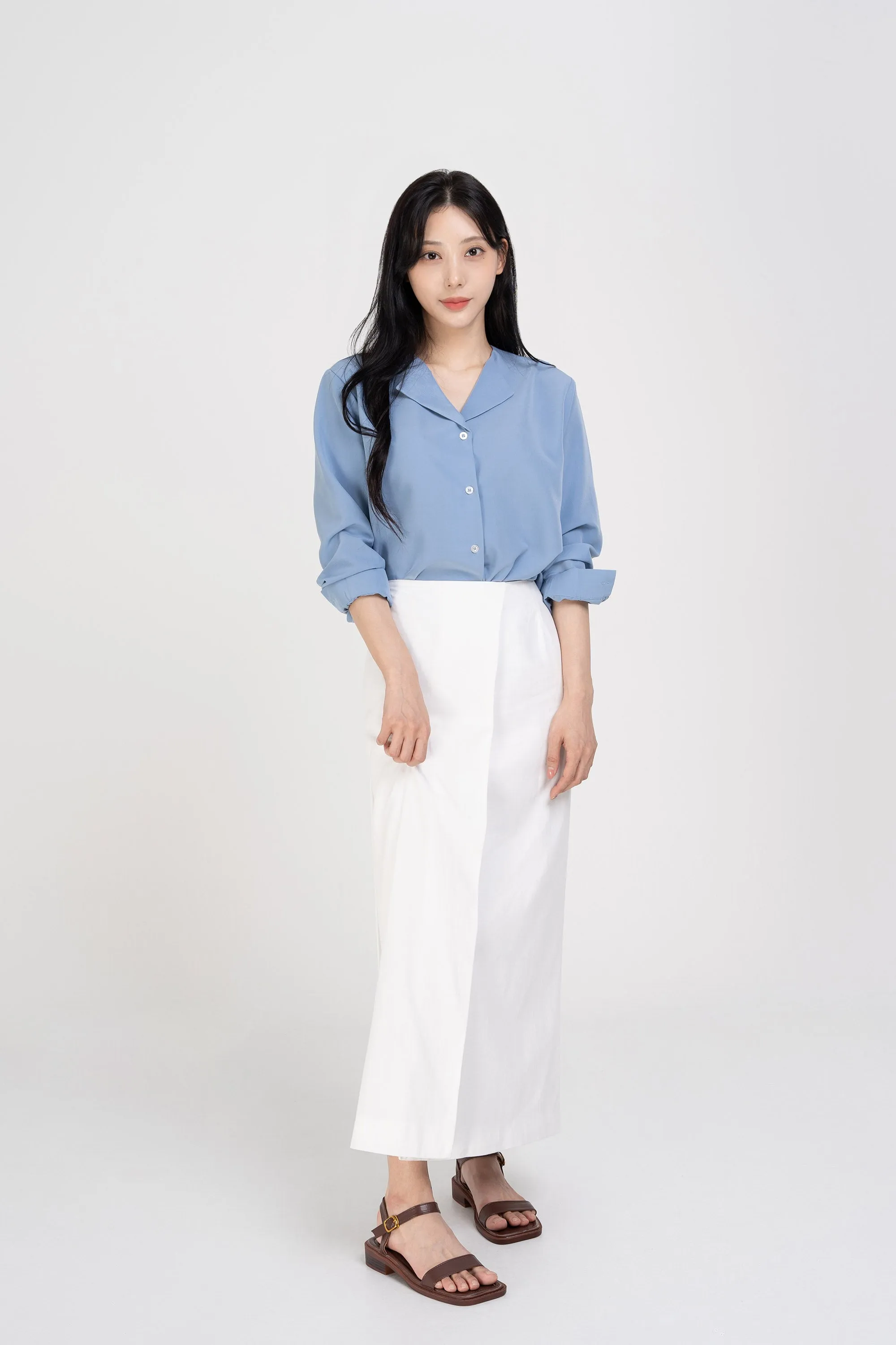 Long Wrap Skirt