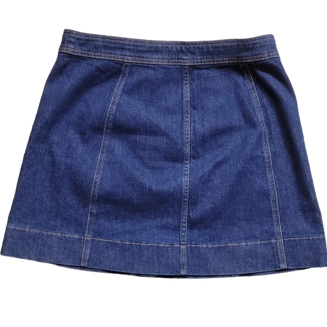 Madewell Metropolis Denim Skirt Size 12