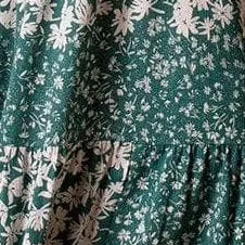 Madison Midi Dress - Evergreen