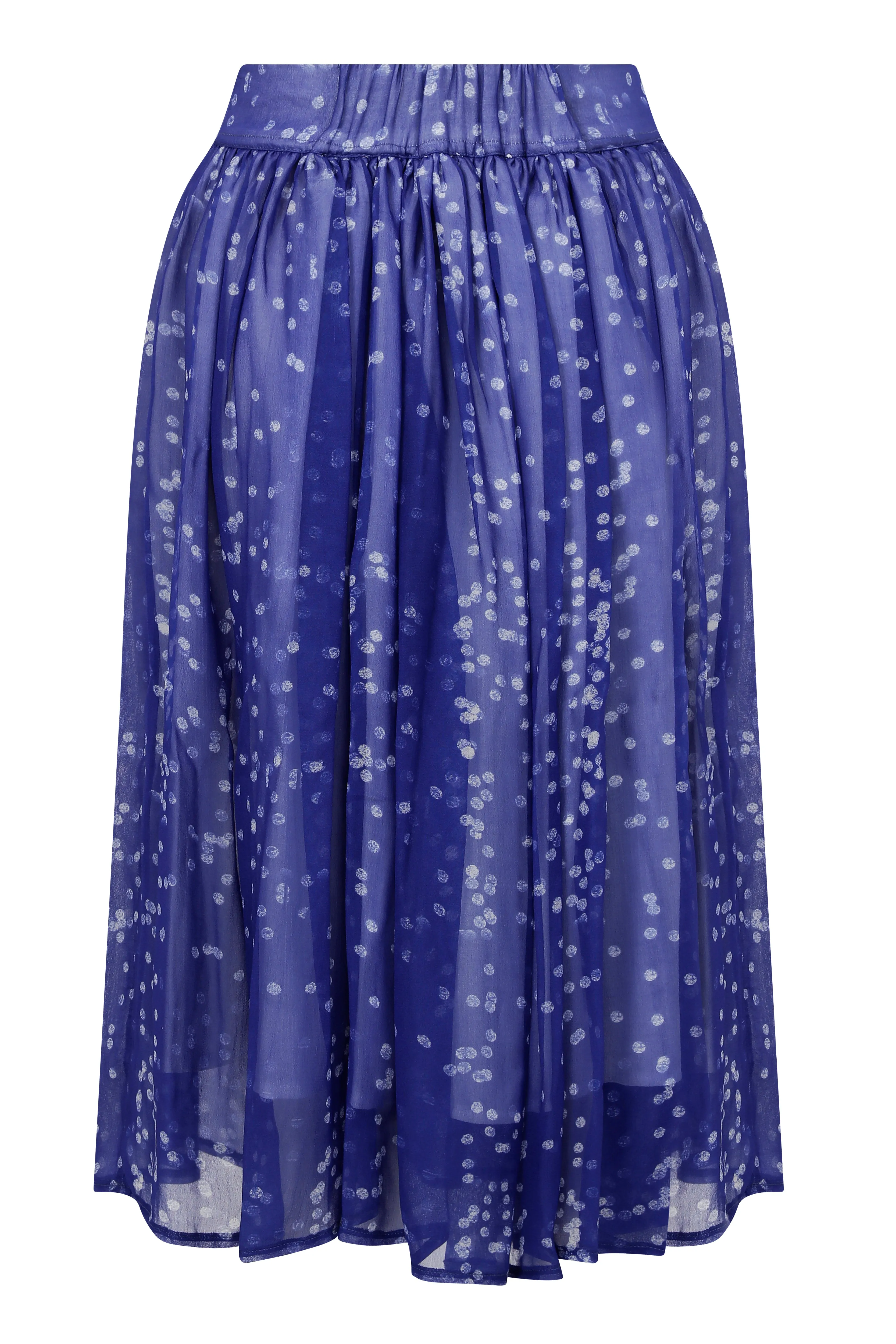 Maya Pleated Midi Skirt