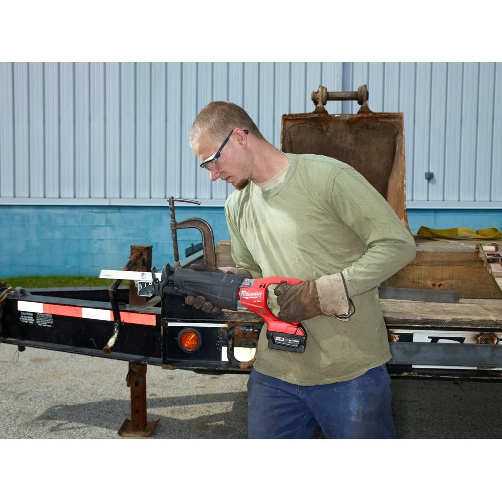 Milwaukee 48-00-5712 6" x 10TPI Super Sawzall Demolition Blade 5-Pack