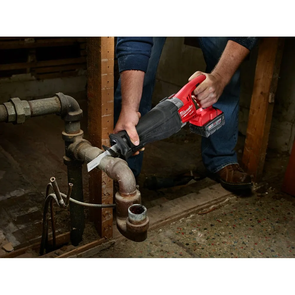 Milwaukee 48-00-5714 Super Sawzall Blade 10 Teeth per Inch 12-Inch Length, Torch , 5 Pack