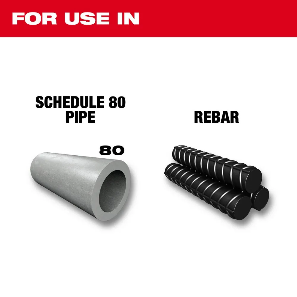 Milwaukee 48-00-5714 Super Sawzall Blade 10 Teeth per Inch 12-Inch Length, Torch , 5 Pack