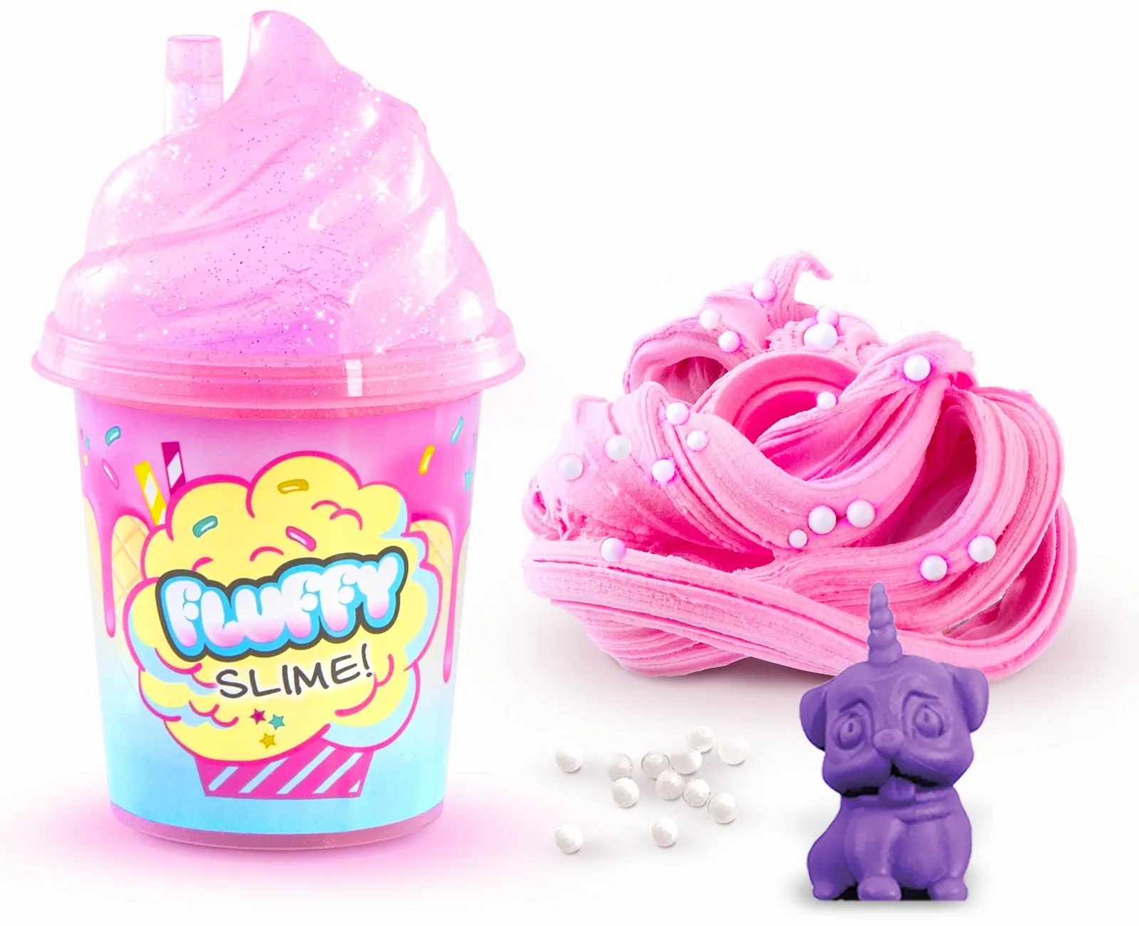 So Slime DIY: Fluffy Pop Slime Shaker - Pink