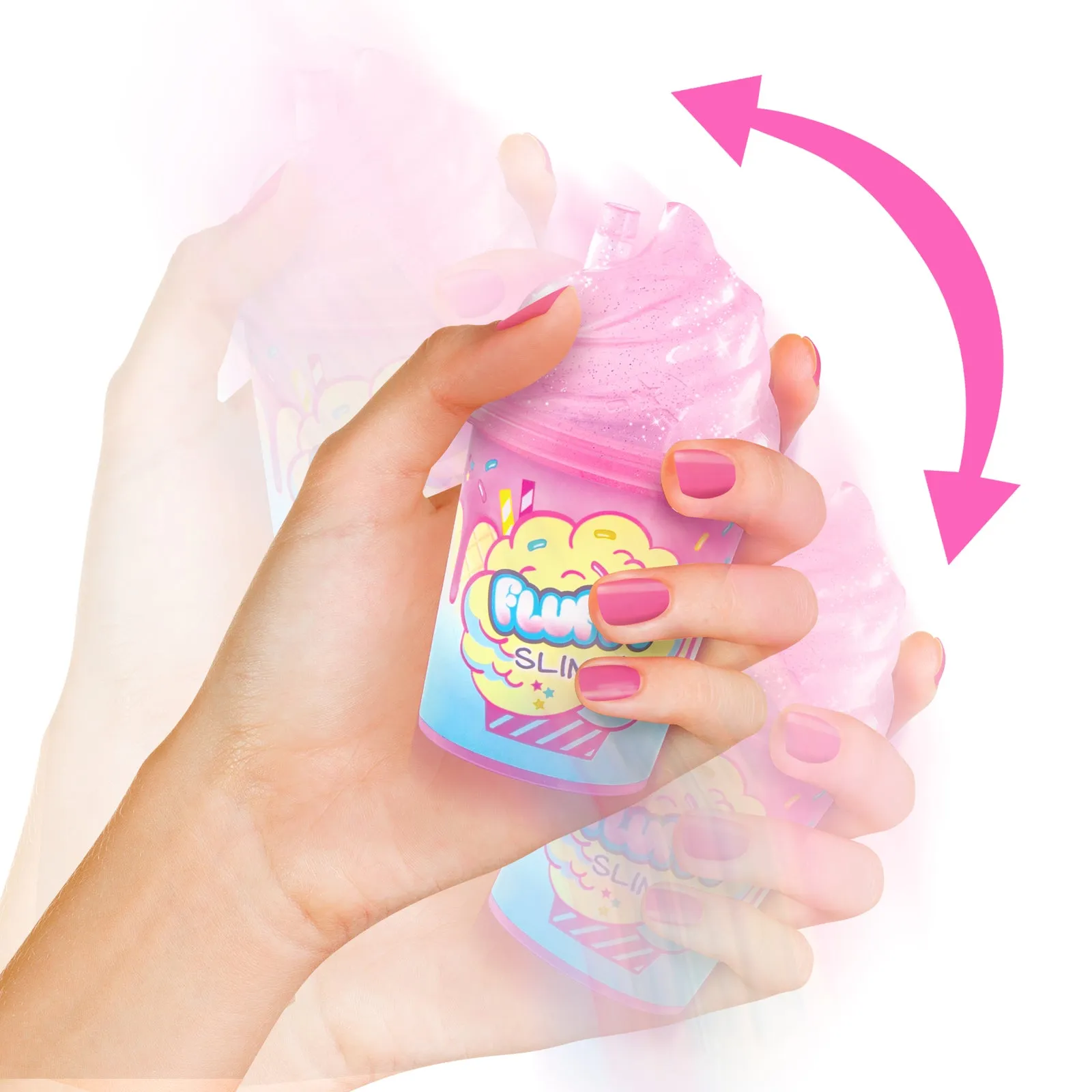 So Slime DIY: Fluffy Pop Slime Shaker - Pink