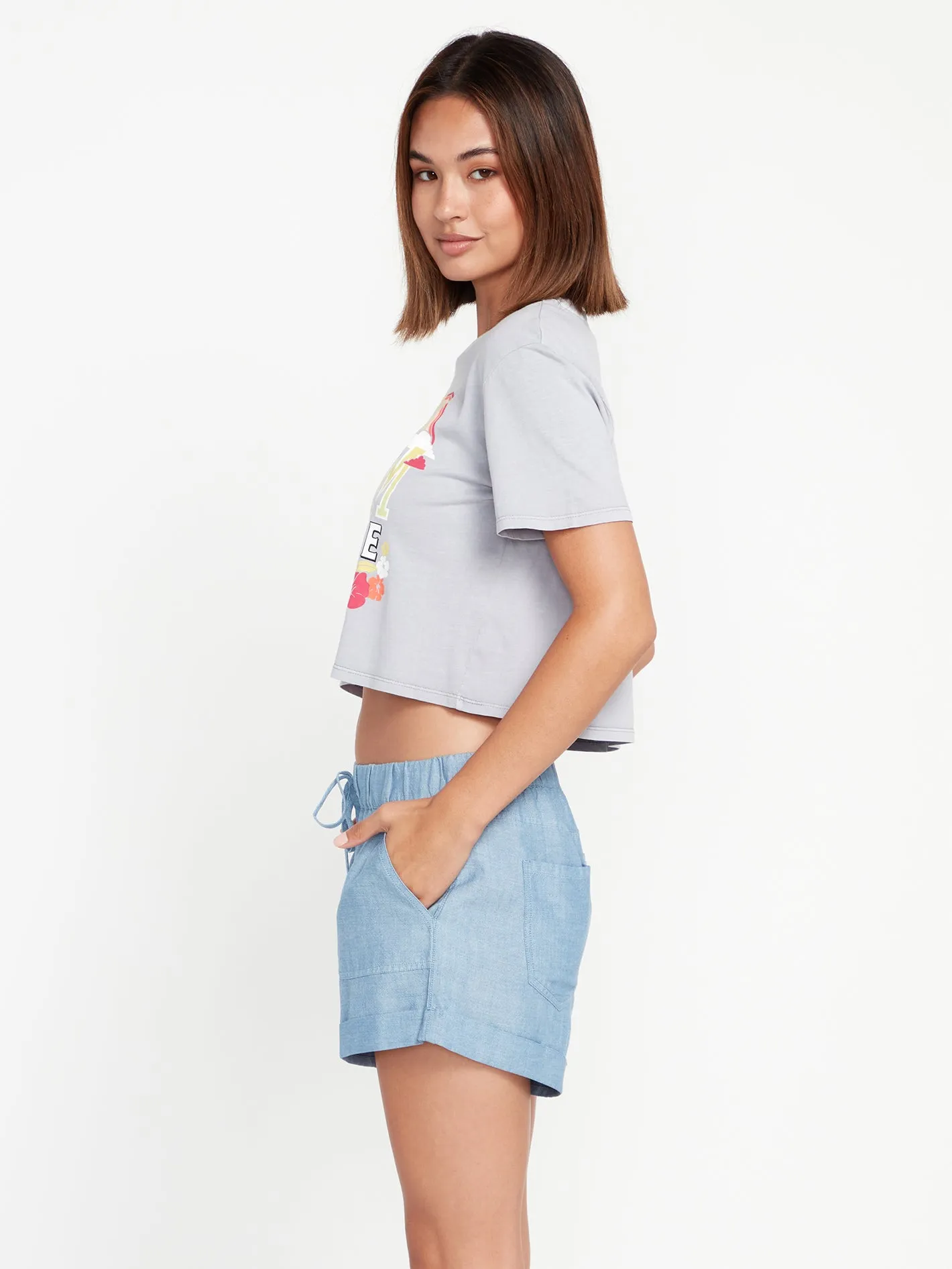 Strutin Stone Shorts - Blue Bird