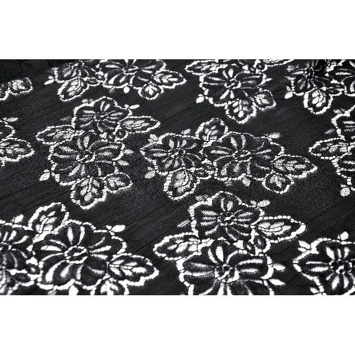 Women's Gothic High/Low Lace Skirt